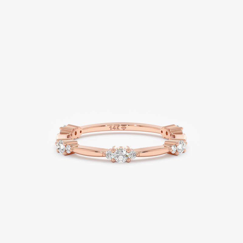 rose gold handmade ring