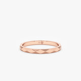 Rose Gold Simplistic Wedding Ring