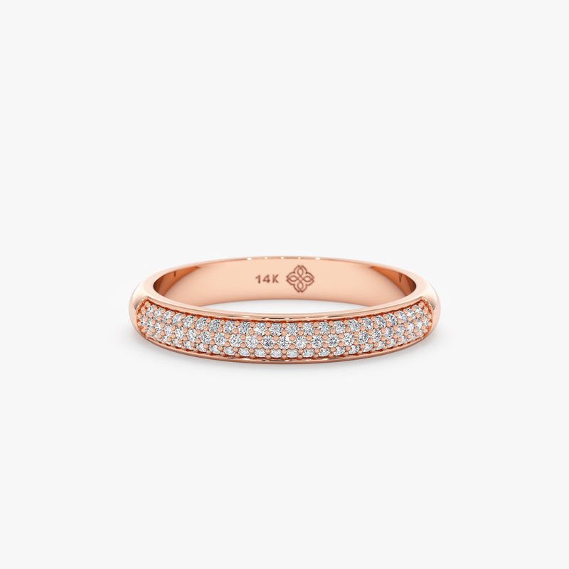 Rose Gold Diamond Ring