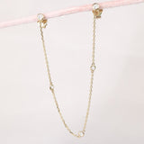 Minimalist Dangling Chain Earring
