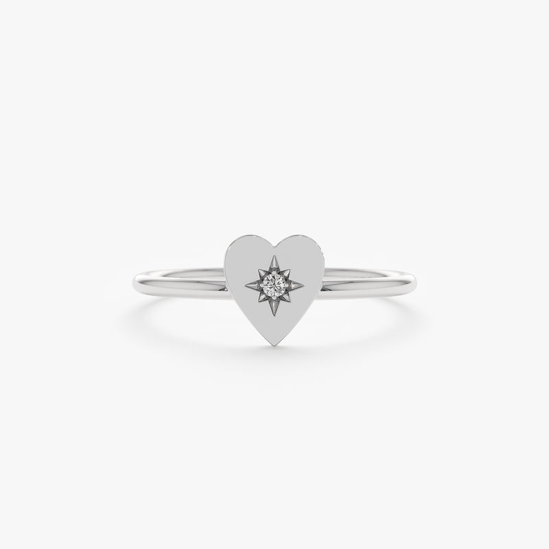 White Gold Diamond Band