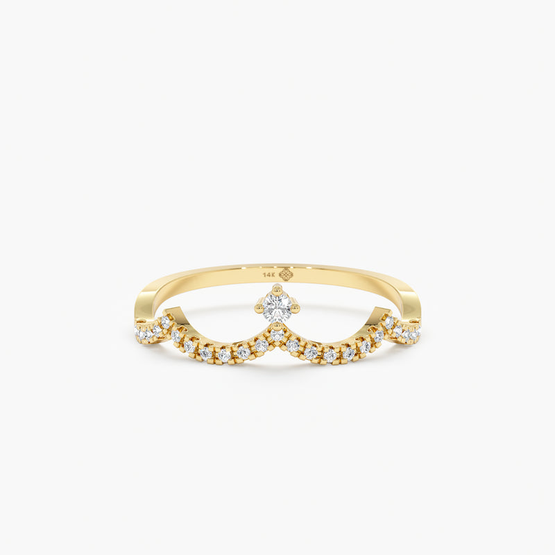 Diamond Nesting Ring