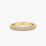 Twist Design Dome Ring