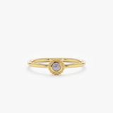 Art Deco Labradorite Gemstone Ring