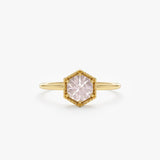 Rose Quartz Gemstone Ring