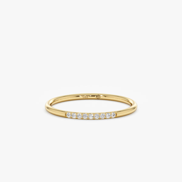 Thin Diamond Ring