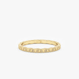 Hand Hammered Wedding Band