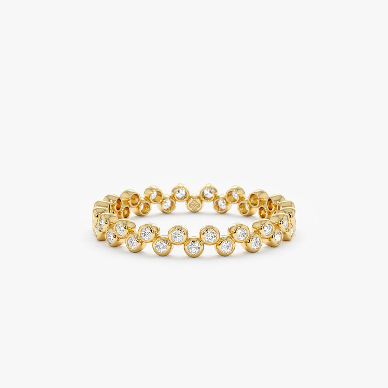 Diamond Bezel Eternity Band