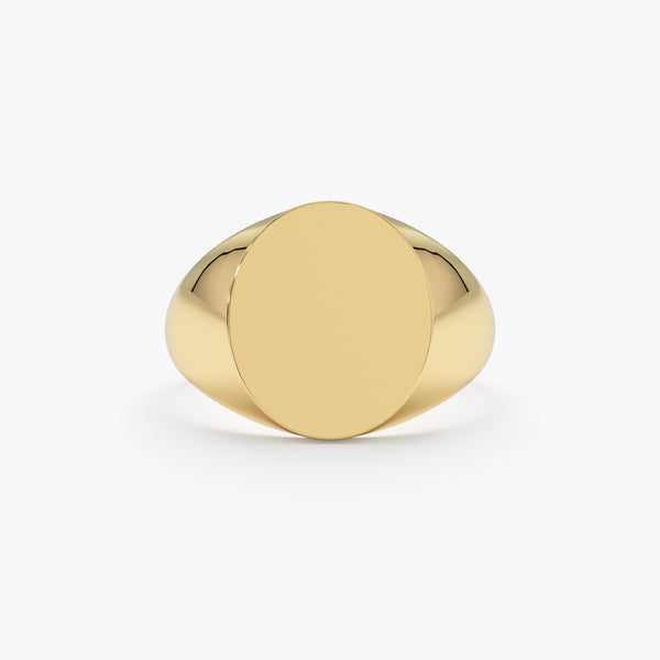 Yellow Gold Signet Ring