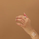 Gold Oval Signet Ring