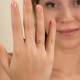 Statement Birthstone Opal Ring