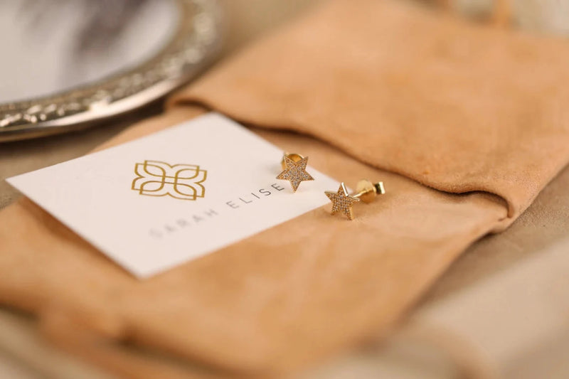 ethically sourced star earrings