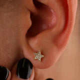 april birthstone studs