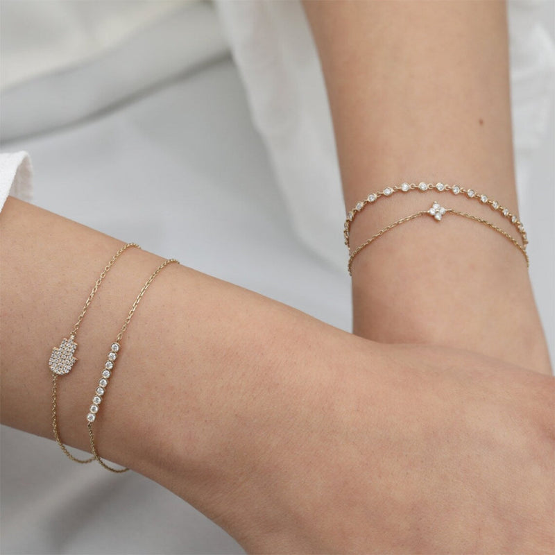 sarah elise jewelry diamond gold bracelets