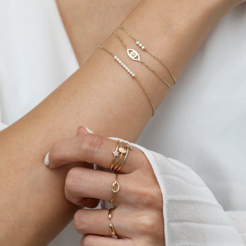 sarah elise ring and bracelet stacks
