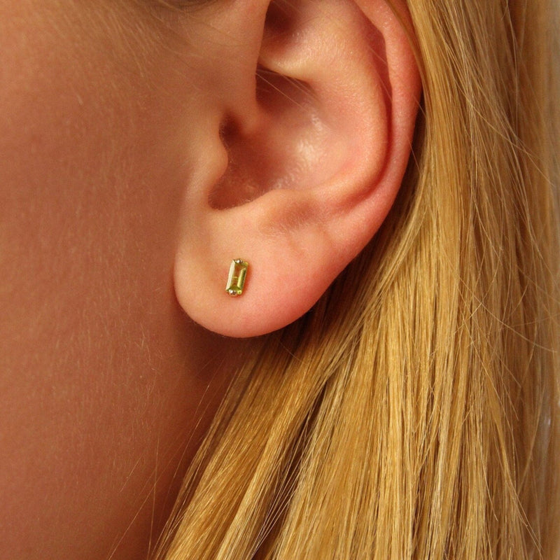 handmade august birthstone earring