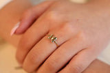 Capital Letter Initial Ring