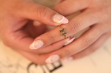petite personalized ring