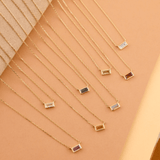 Sarah Elise Natural; Birthstone Necklaces