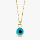 Glass Evil Eye Necklace