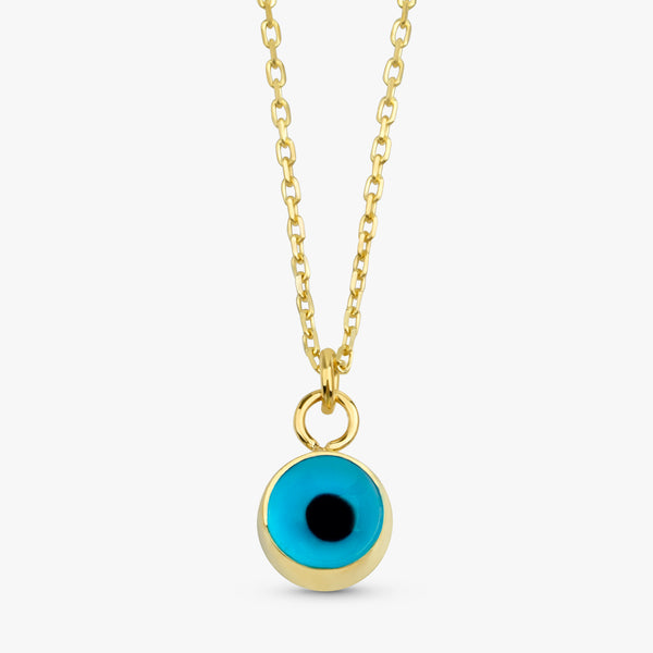 Glass Evil Eye Necklace
