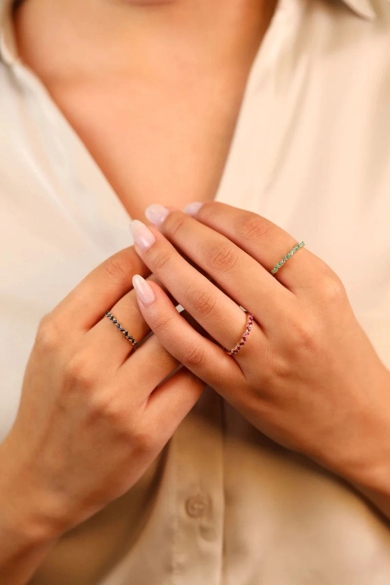 natural birthstone rings with diamonds