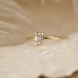 april birthstone diamond band